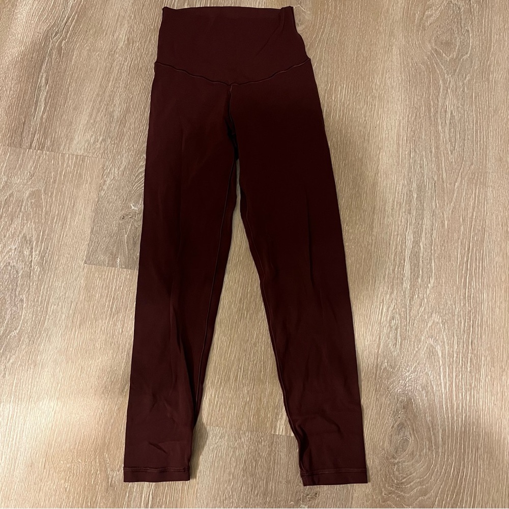 aerie offline burgundy legging